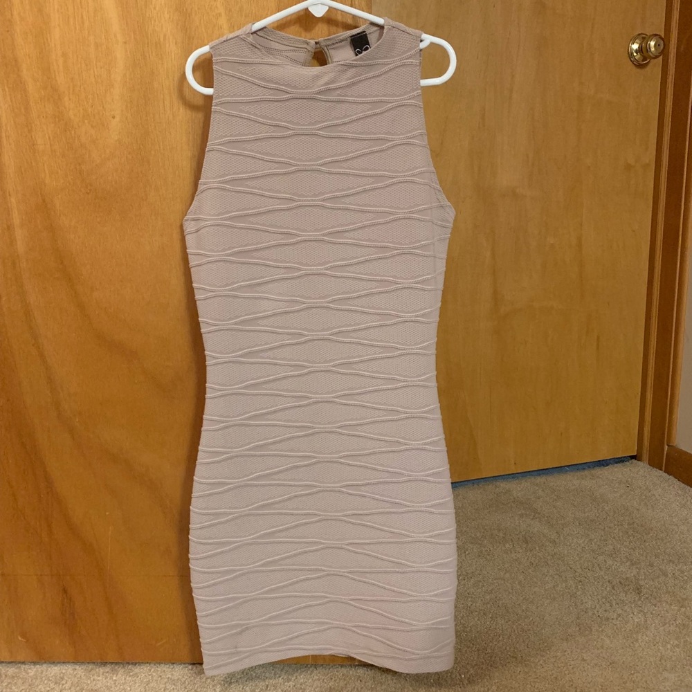 Nude / Tan Bodycon Mini Dress